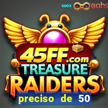preciso de 50 reais urgente
